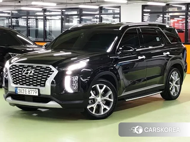 Hyundai Palisade 2021 Черный из Кореи