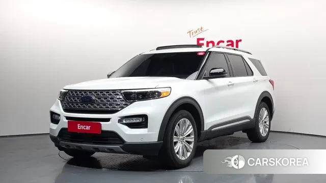 Ford Explorer 6th Generation 2021 Белый из Кореи