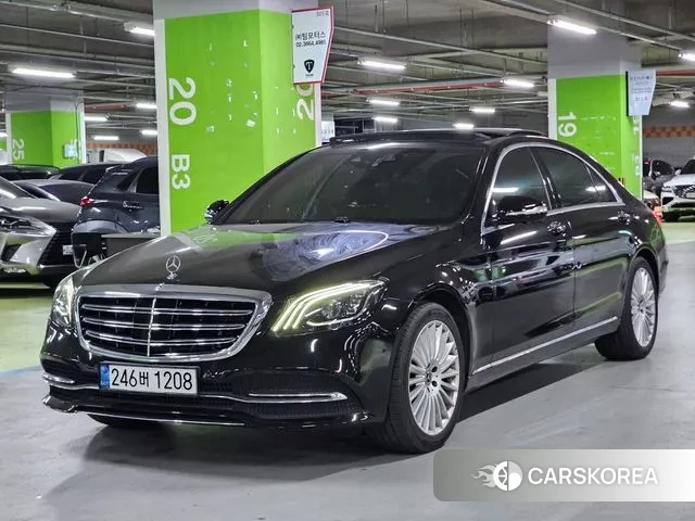 Mercedes-Benz S-Class W222 2020 Черный из Кореи