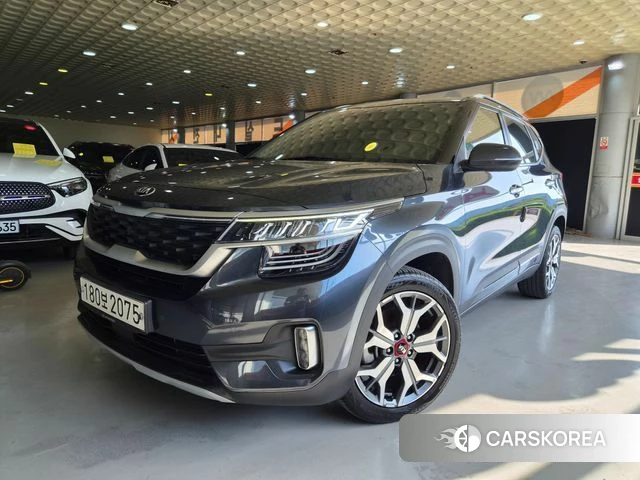 Kia Seltos 2019 Серый из Кореи
