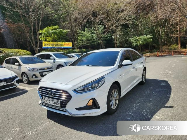 Hyundai Sonata New Rise 2019 Белый из Кореи