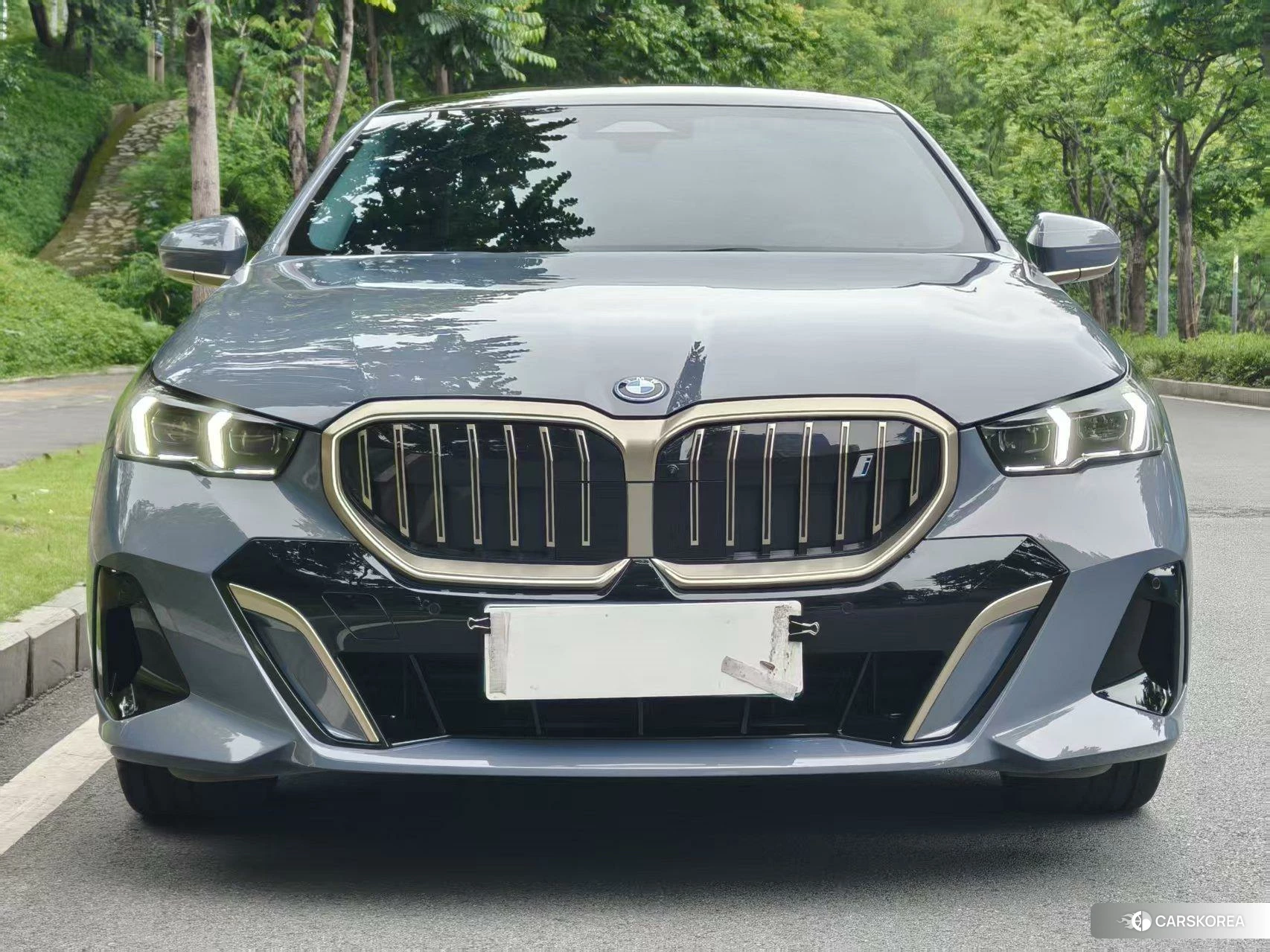 BMW i5 2024 Серебристо-серый из Китая