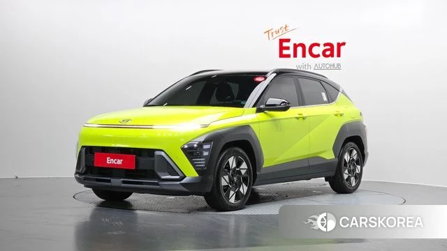 Hyundai Kona Hybrid (SX2) 2023 Желтый из Кореи