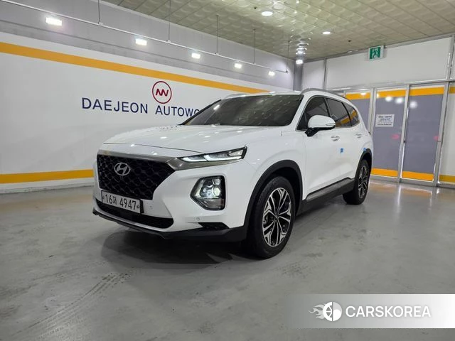 Hyundai Santa Fe TM 2018 Белый из Кореи