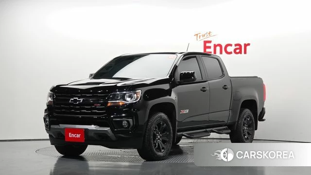 Chevrolet (GM Daewoo) Real New Colorado 2022 Черный из Кореи