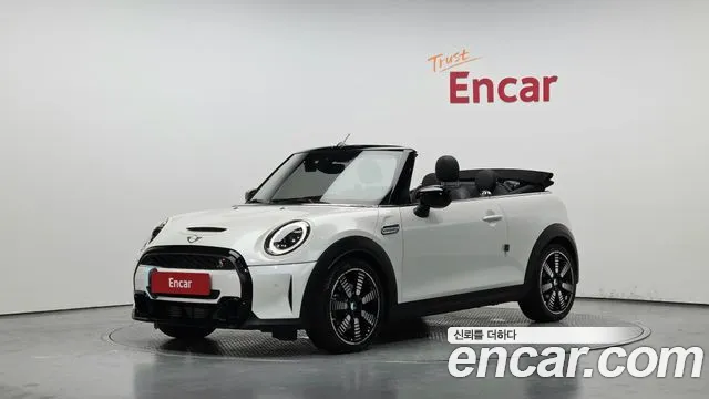 Mini Cooper S Convertible 2023 Белый из Кореи