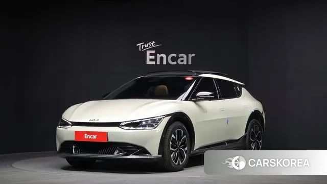 Kia EV6 2021 Жемчужный цвет из Кореи