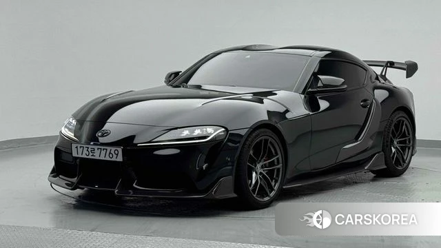 Toyota Supra 5th Generation 2024 Черный из Кореи