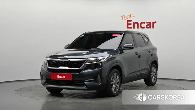 Kia Seltos 2021 Серый из Кореи