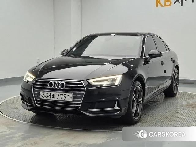 Audi A4 (B9) 2019 Черный из Кореи