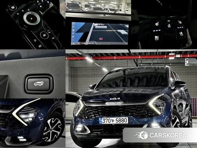 Kia Sportage 5th Generation Hybrid 2022 Синий из Кореи