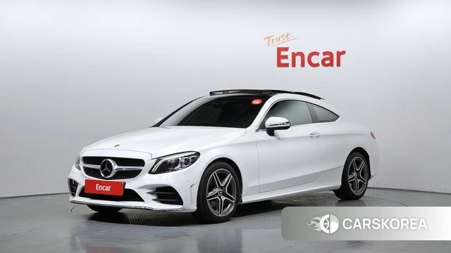 Mercedes-Benz C-Class W205 2021 Белый из Кореи