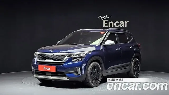 Kia Seltos 2019 Синий из Кореи