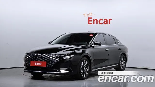 Hyundai The New Grandeur IG Hybrid 2022 Черный из Кореи