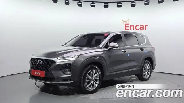 Hyundai Santa Fe TM 2018 Серый из Кореи