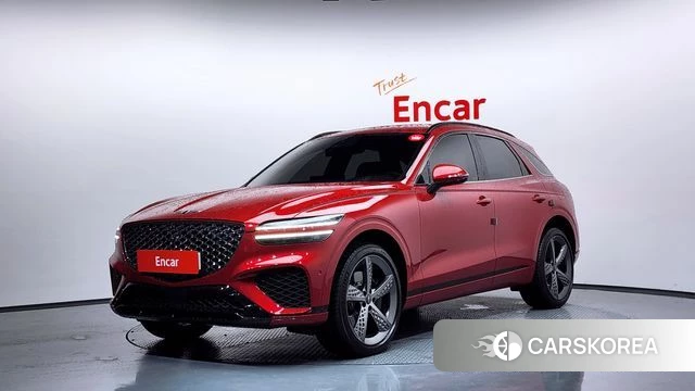 Genesis GV70 2021 Красный из Кореи