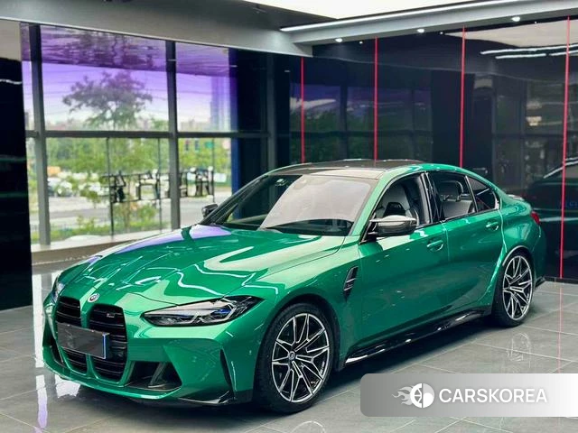 BMW M3 2023 Зеленый из Китая