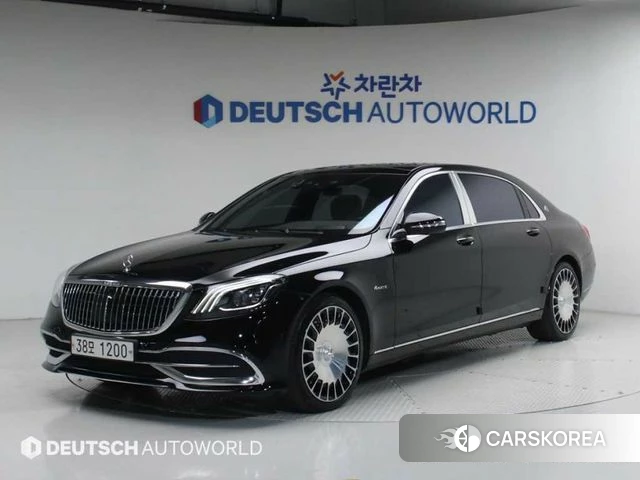 Mercedes-Benz S-Class W222 2018 Черный из Кореи