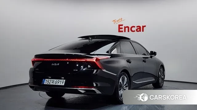 Kia K8 Hybrid 2021 Черный из Кореи