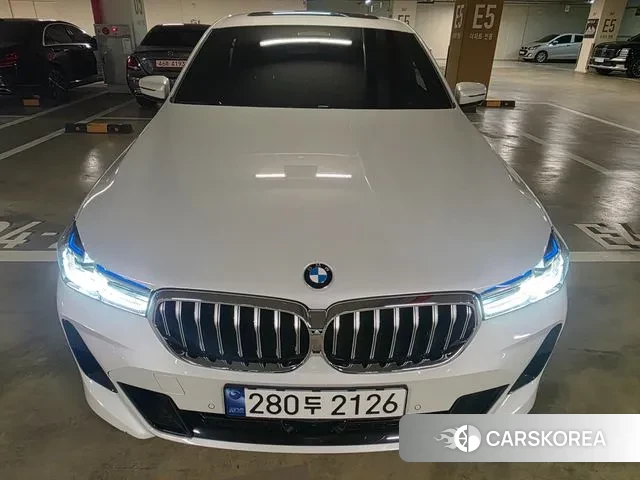 BMW 6 Series GT (G32) 2023 Белый из Кореи