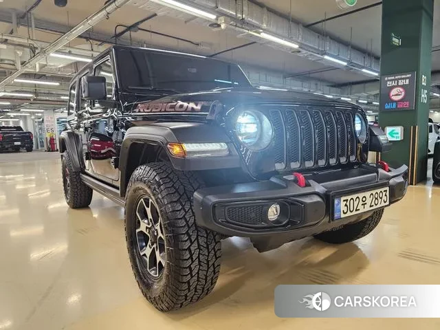 Jeep Wrangler (JL) 2022 Черный из Кореи