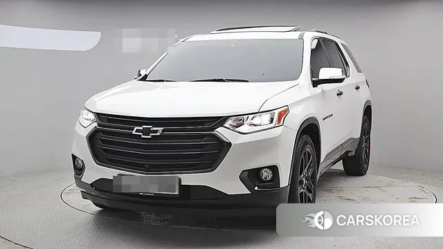 Chevrolet (GM Daewoo) Traverse 2020 Белый из Кореи