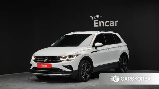 Volkswagen Tiguan second Generation 2022 Белый из Кореи