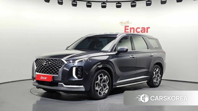 Hyundai Palisade 2021 Серый из Кореи
