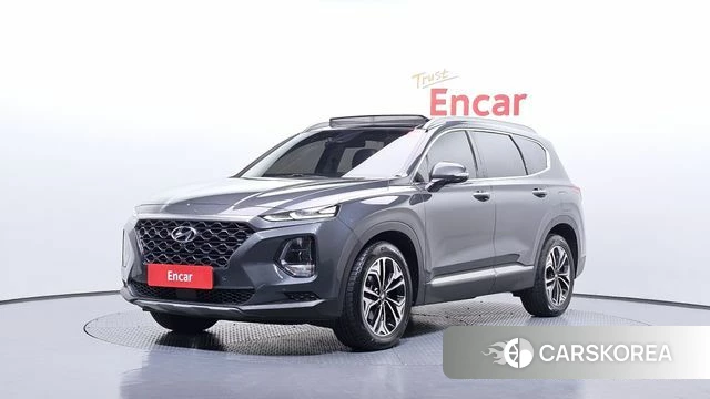 Hyundai Santa Fe TM 2019 Серый из Кореи