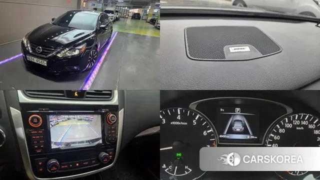 Nissan Altima 2018 Черный из Кореи