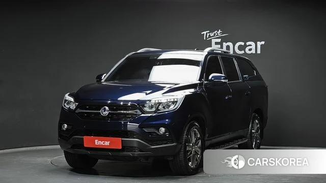 Ssangyong Rexton Sports 2018 Синий из Кореи