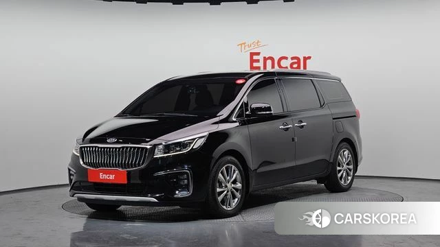 Kia The New Carnival 2018 Черный из Кореи