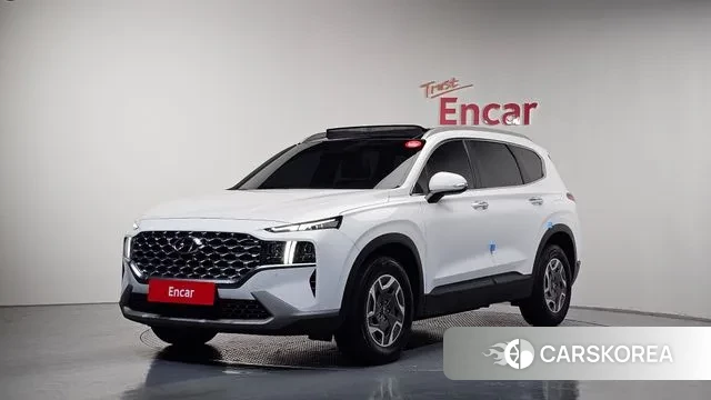Hyundai The New Santa Fe 2021 Белый из Кореи
