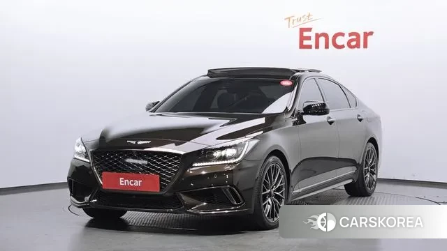 Genesis G80 2018 Коричневый из Кореи