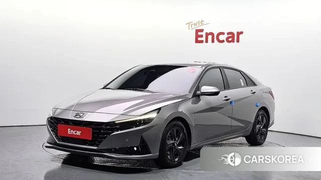 Hyundai Avante Hybrid (CN7) 2022 Серый из Кореи