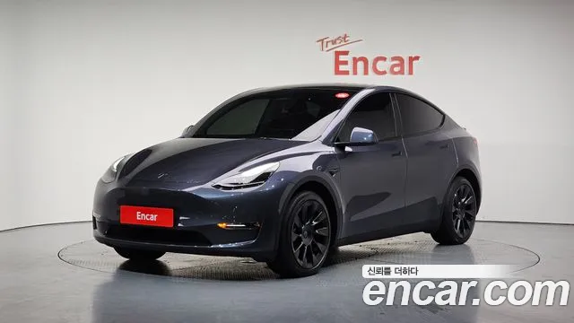 Tesla Model Y 2022 Серый из Кореи