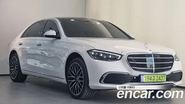 Mercedes-Benz S-Class W223 2024 Белый из Кореи