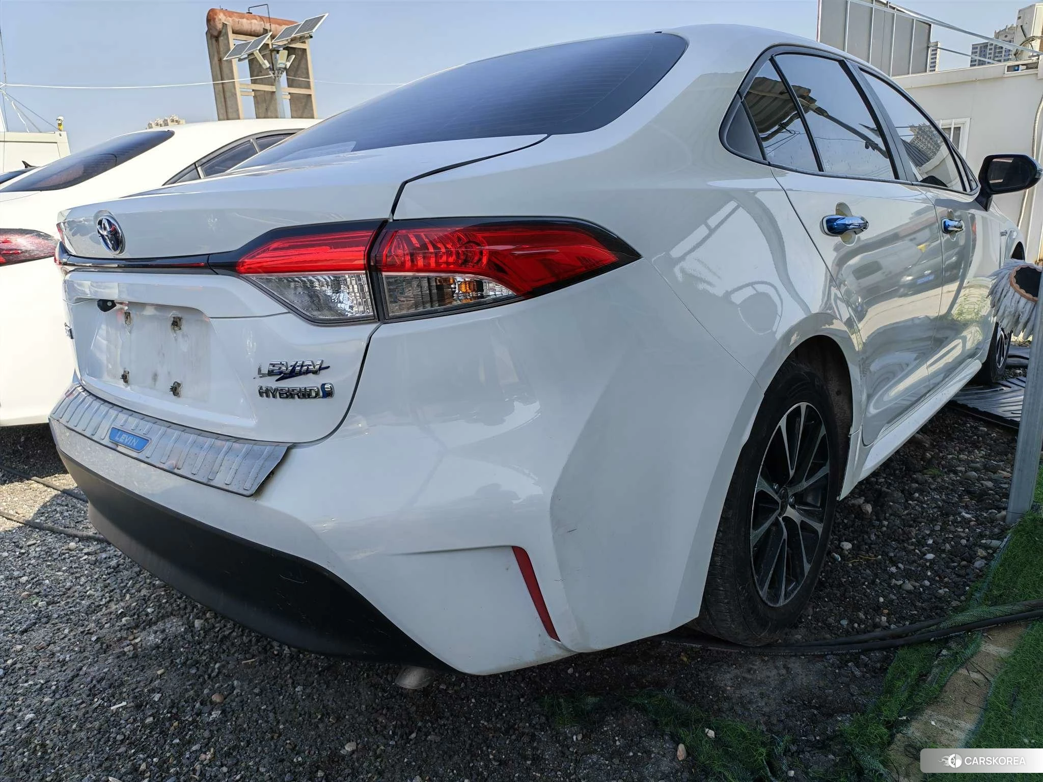 Toyota Corolla 2019 Белый из Китая