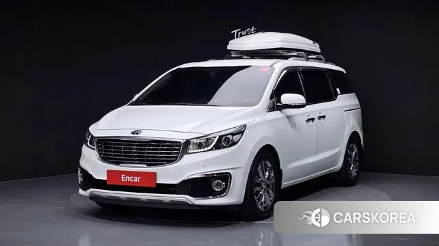 Kia All New Carnival 2018 Белый из Кореи