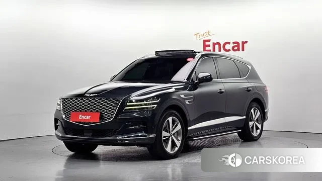 Genesis GV80 2021 Темно-зеленый из Кореи