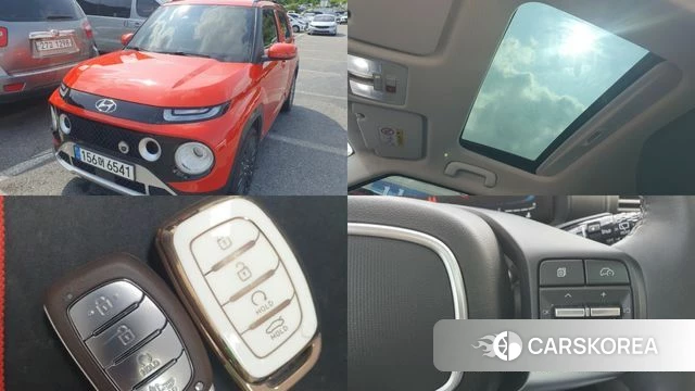 Hyundai Casper 2022 Красный из Кореи