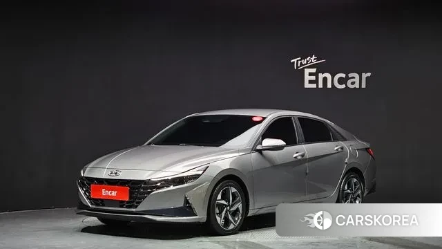 Hyundai Avante (CN7) 2021 Серый из Кореи