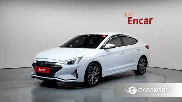 Hyundai The New Avante AD 2019 Белый из Кореи