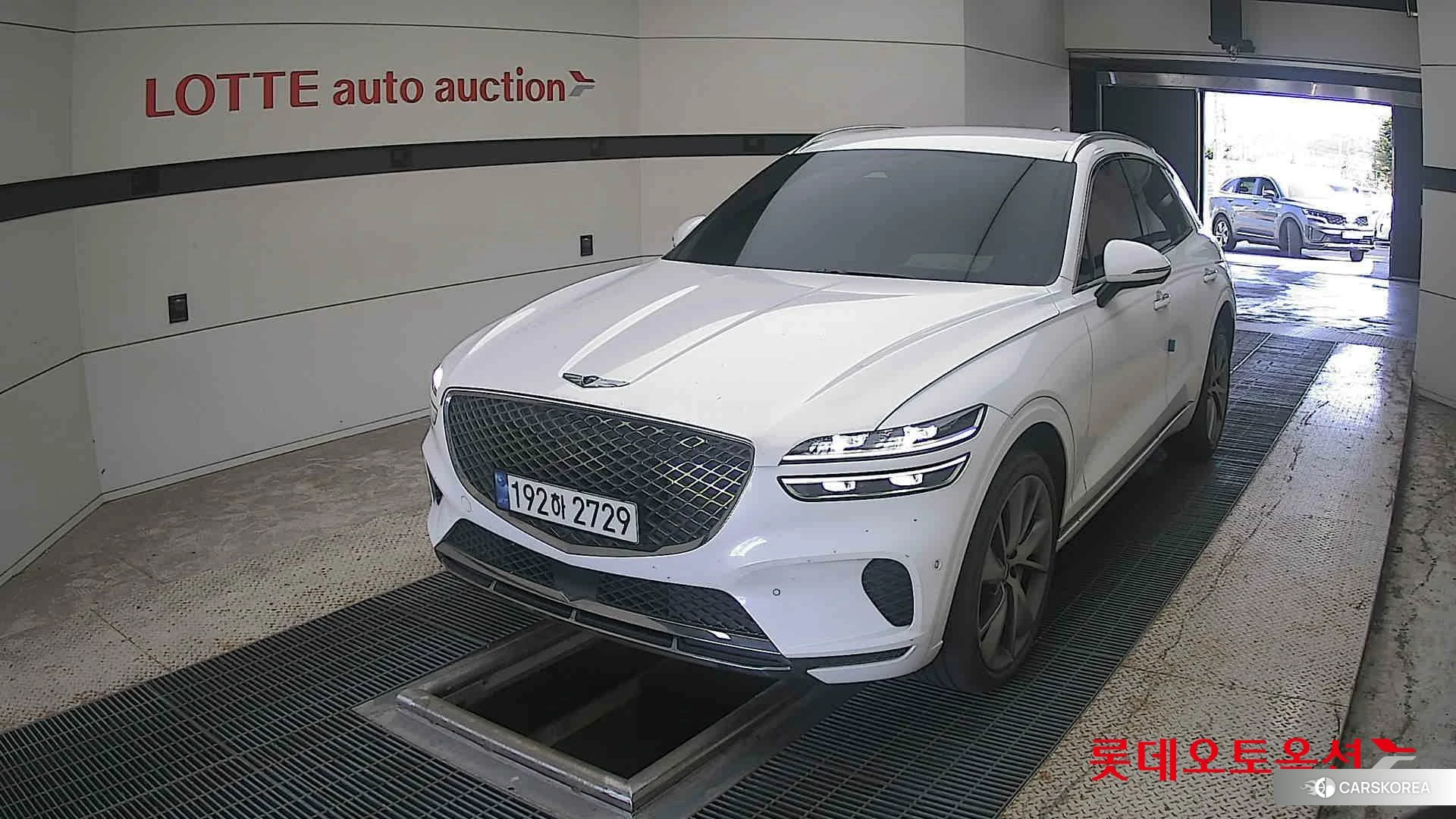 Hyundai GV70 2023 Uyuni White из Кореи