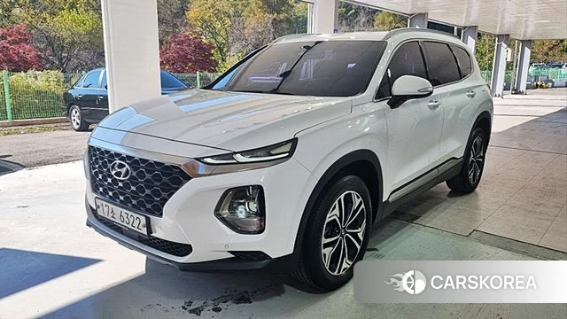 Hyundai Santa Fe TM 2018 Белый из Кореи