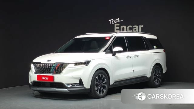Kia Carnival 4th generation 2021 Белый из Кореи