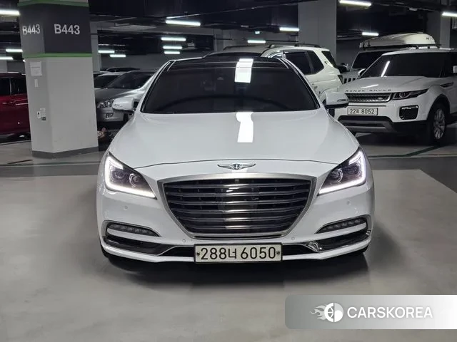 Genesis G80 2018 Белый из Кореи