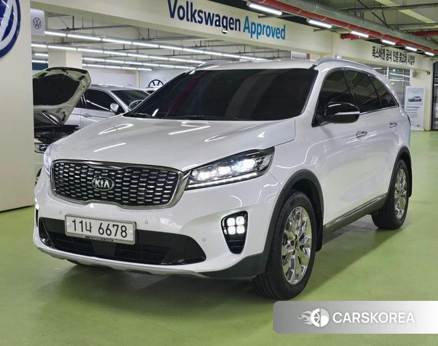 Kia The New Sorento 2018 Белый из Кореи