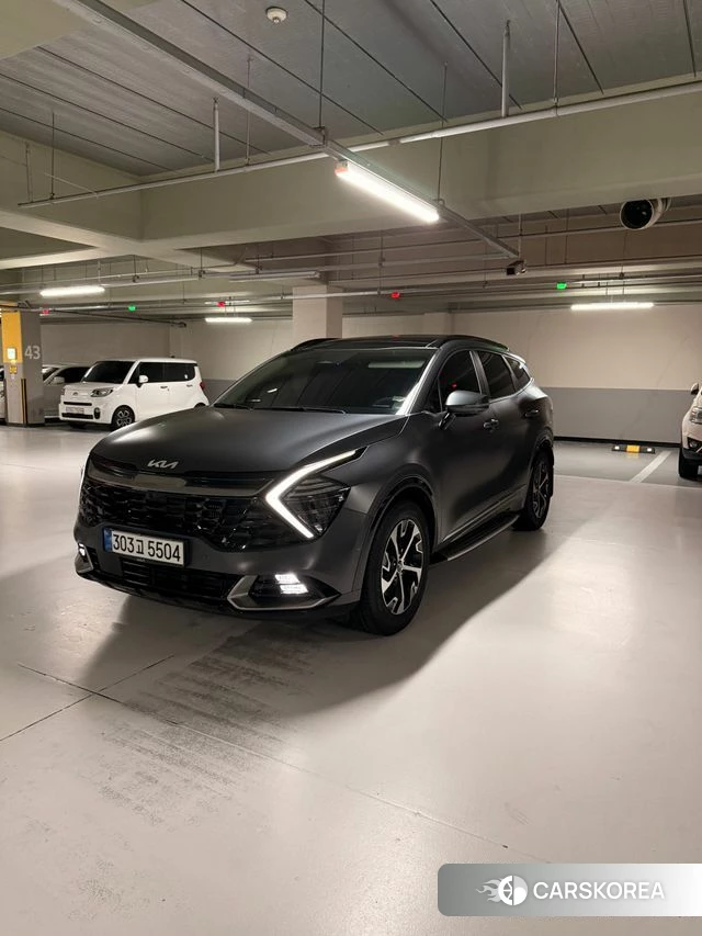 Kia Sportage 5th Generation Hybrid 2022 Черный из Кореи