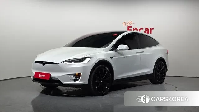 Tesla Model X 2020 Белый из Кореи